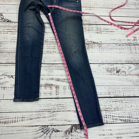 AG Adriano Goldschmied Size 27 The Prima Mid Rise Cigarette Stretch Jeans - Picture 12 of 13